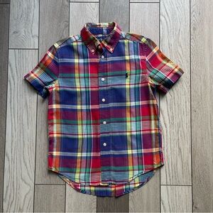 Ralph Lauren kids Multicolor Plaid Shirt